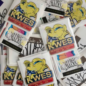 KWES / S 001 [051920] 22 Stickers /slaps