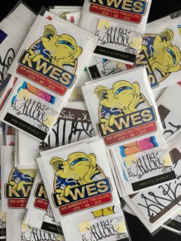 KWES / S 001 [051920] 22 Stickers /slaps